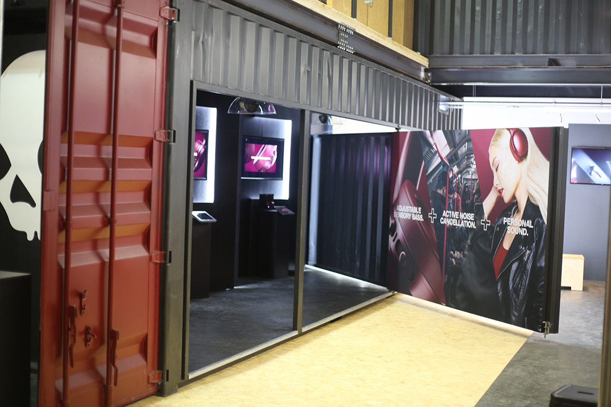 shipping container exhibition stands